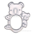 BPA free Lovely Cartoon Shape Infant Silicone Teether